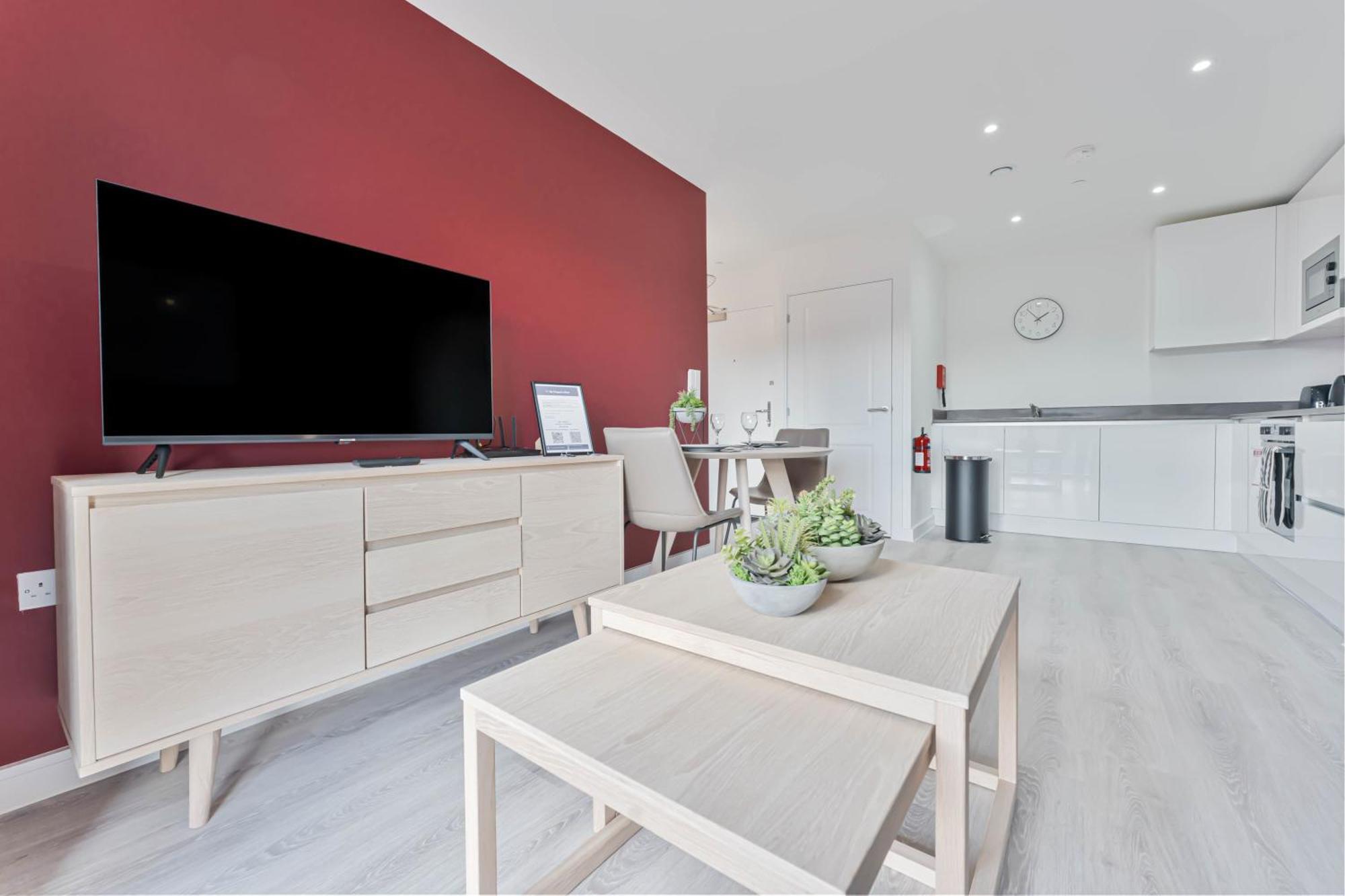 Stayzeni, Hardwick House Derby Smart 1 Bed Flat מראה חיצוני תמונה