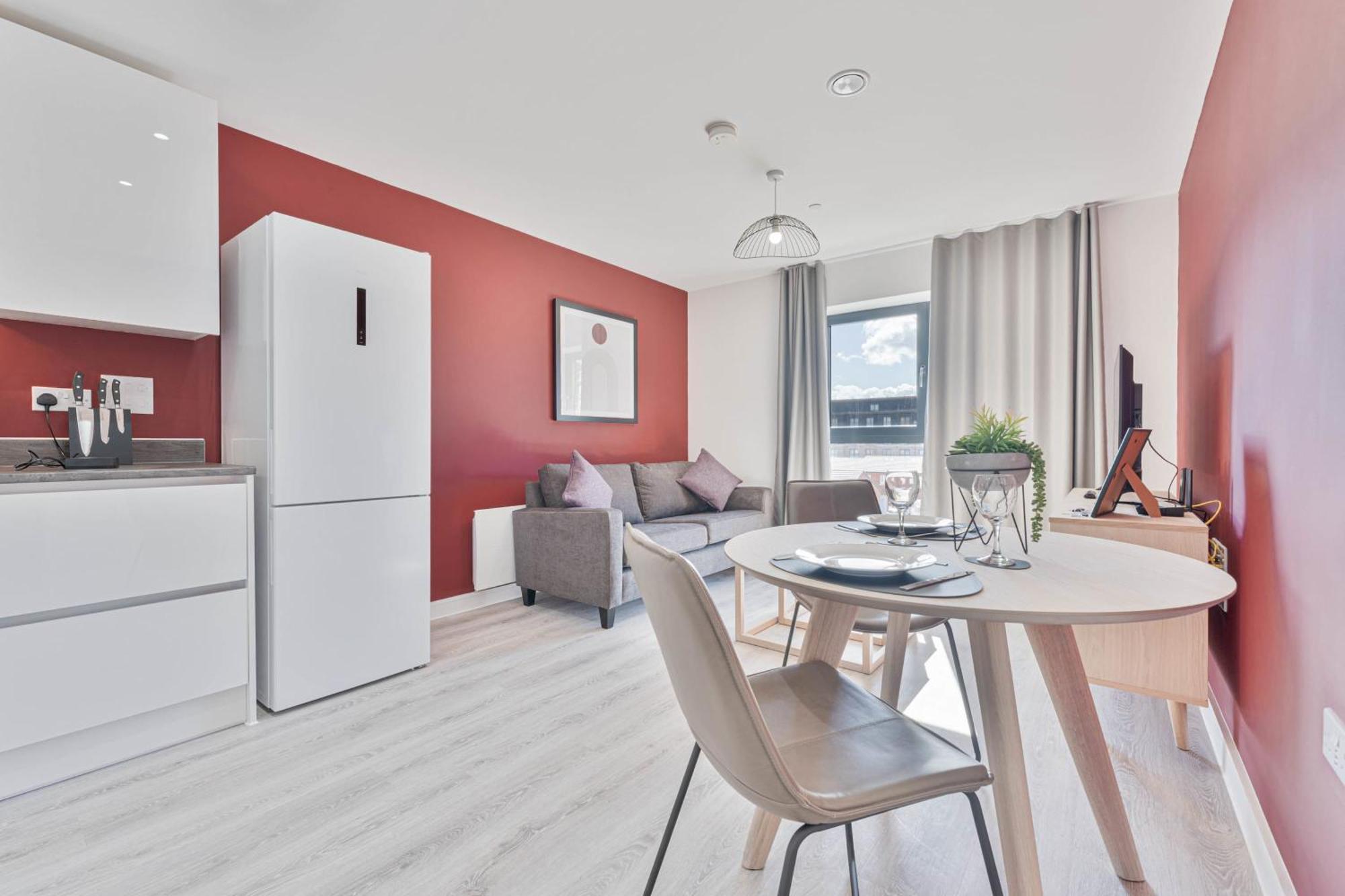 Stayzeni, Hardwick House Derby Smart 1 Bed Flat מראה חיצוני תמונה