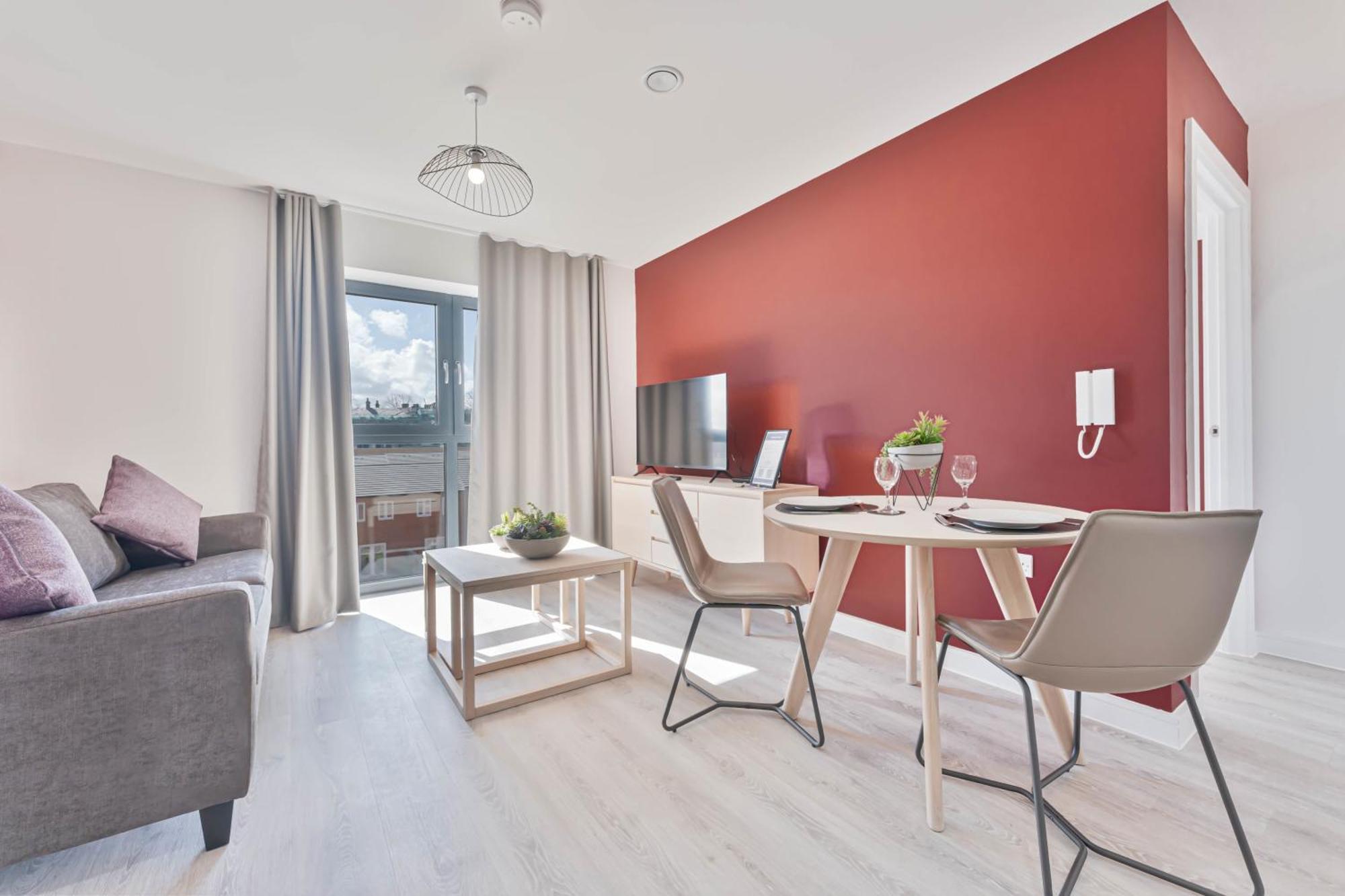 Stayzeni, Hardwick House Derby Smart 1 Bed Flat מראה חיצוני תמונה