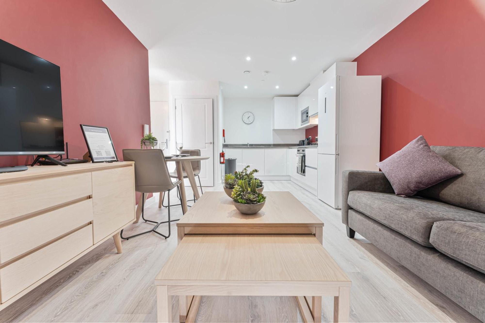 Stayzeni, Hardwick House Derby Smart 1 Bed Flat מראה חיצוני תמונה